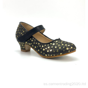 Princesa zapatos diamantes de diario sandalias de fondo de cuña